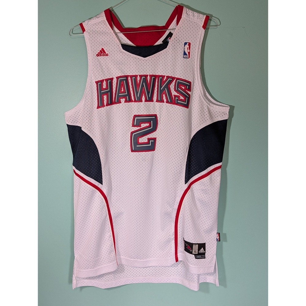 Atlanta Hawks Adidas Jersey #2 Johnson Size XL
